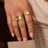 Bague torsadé 10x8mm