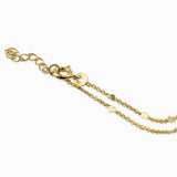 Bracelet chaîne Forçat coeur 1.50x1.20mm