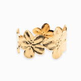 Bracelet manchette fleur 35mm
