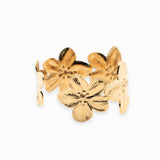 Bracelet manchette fleur 35mm
