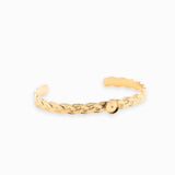 Bracelet jonc tresse 7mm