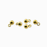 Breloques boules 4mm