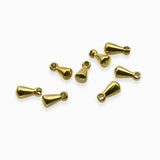 Breloques gouttes de finitions 6x2.90mm