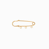 Broche + 3 anneaux 11x35mm