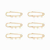 Broche + 3 anneaux 11x35mm