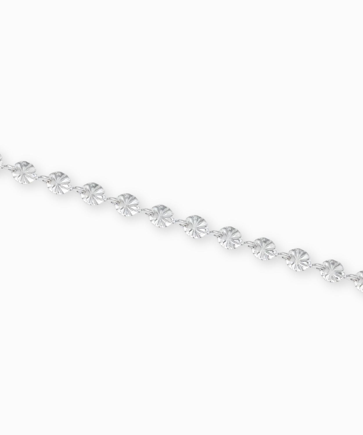 Chaîne sequin striée 4mm