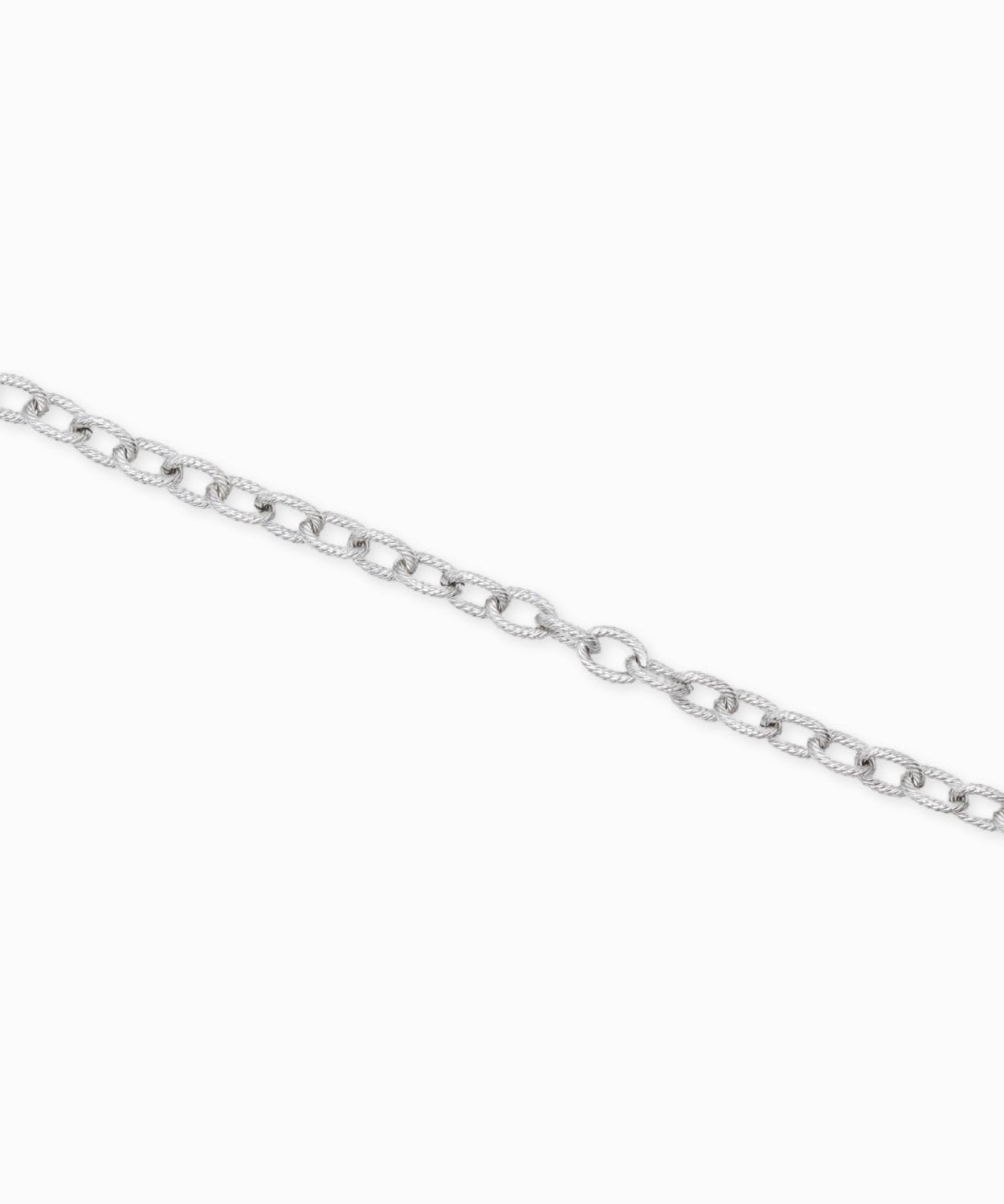 Chaîne maille cordage 10x6mm