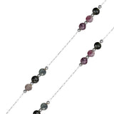 Chaîne palet facettée 4x2.50mm - Tourmaline