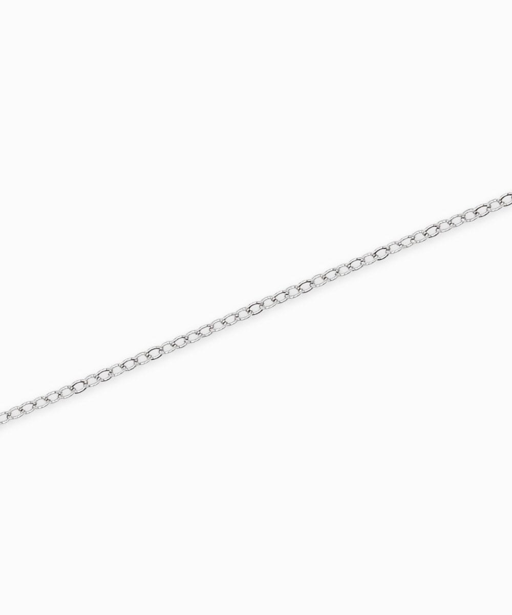 Sautoir maille forçat 1.60x2mm - Longueur 80 cm