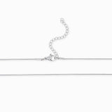 Collier maille serpentine 0.90mm - Longueur 40 cm