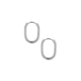 Créoles ovales 15x11mm