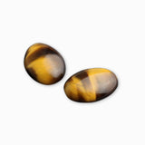 Cabochon ovale 14x10mm - Oeil de tigre