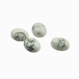 Cabochons ovale 10x8mm - Howlite