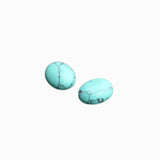 Cabochons ovale 10x8mm - Chinese Turquoise