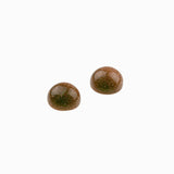 Cabochons rond 6mm - Pierre de Soleil synthétique