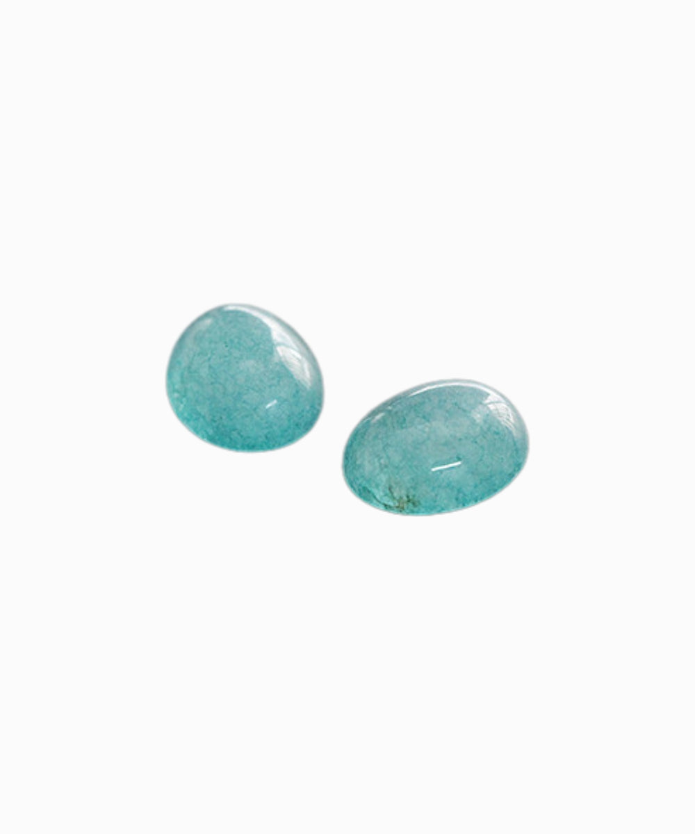 Cabochons ovale 10x8mm - Agate teintée