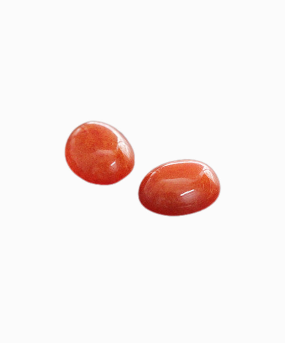 Cabochons ovale 10x8mm - Agate teintée