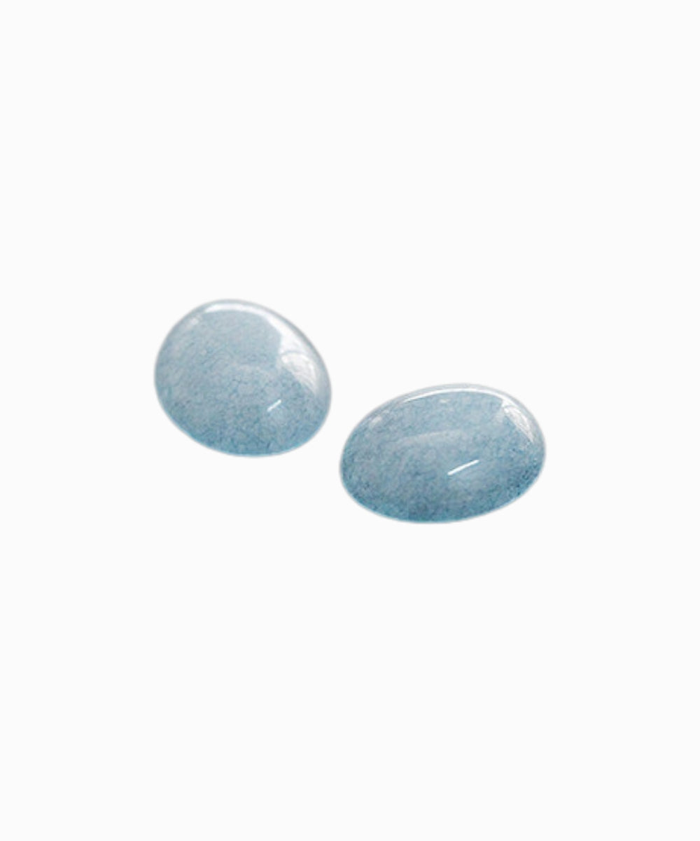 Cabochons ovale 10x8mm - Agate teintée