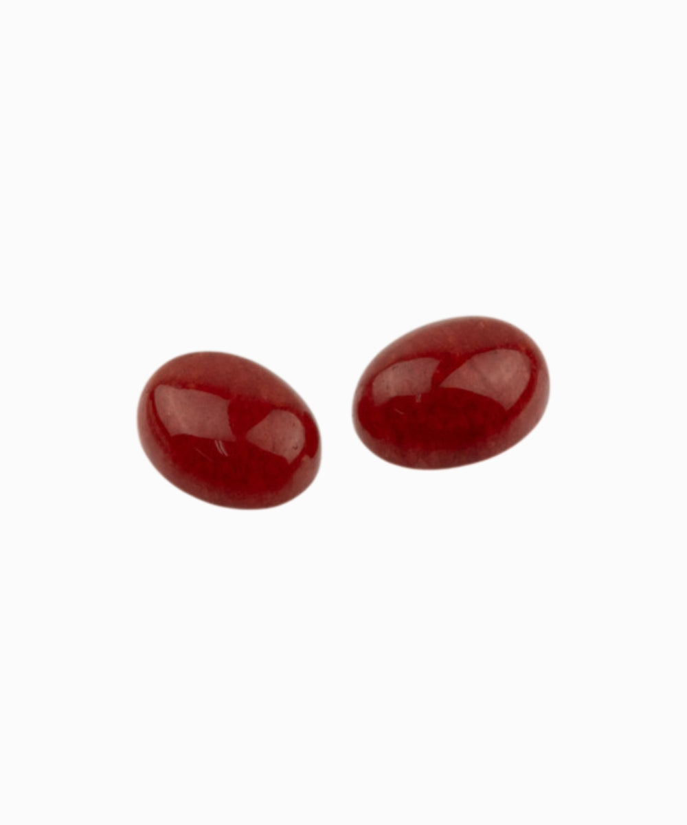 Cabochons ovale 10x8mm - Agate teintée