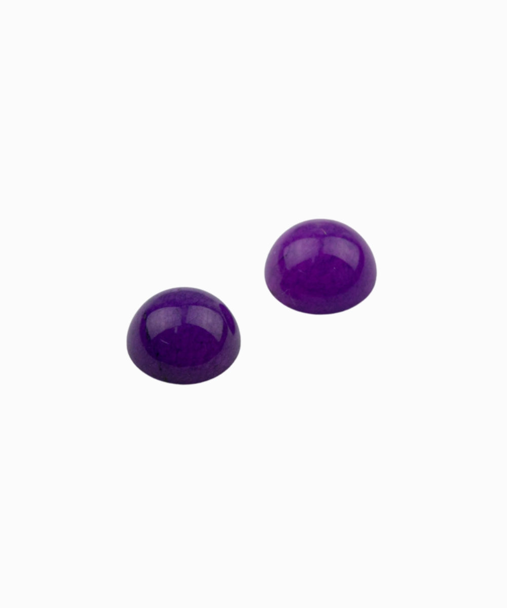 Cabochons rond 6mm - Agate teintée
