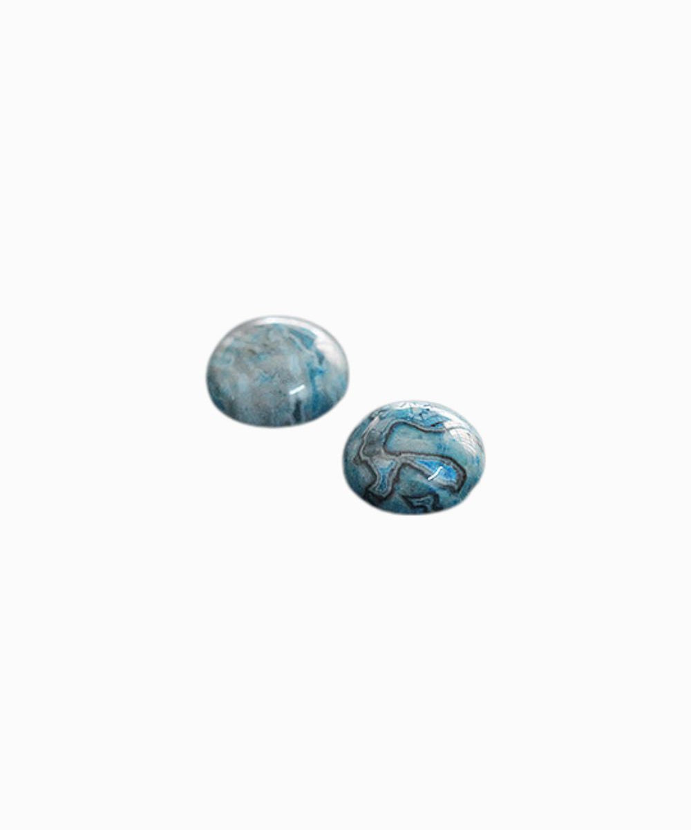 Cabochons rond 8mm - Agate