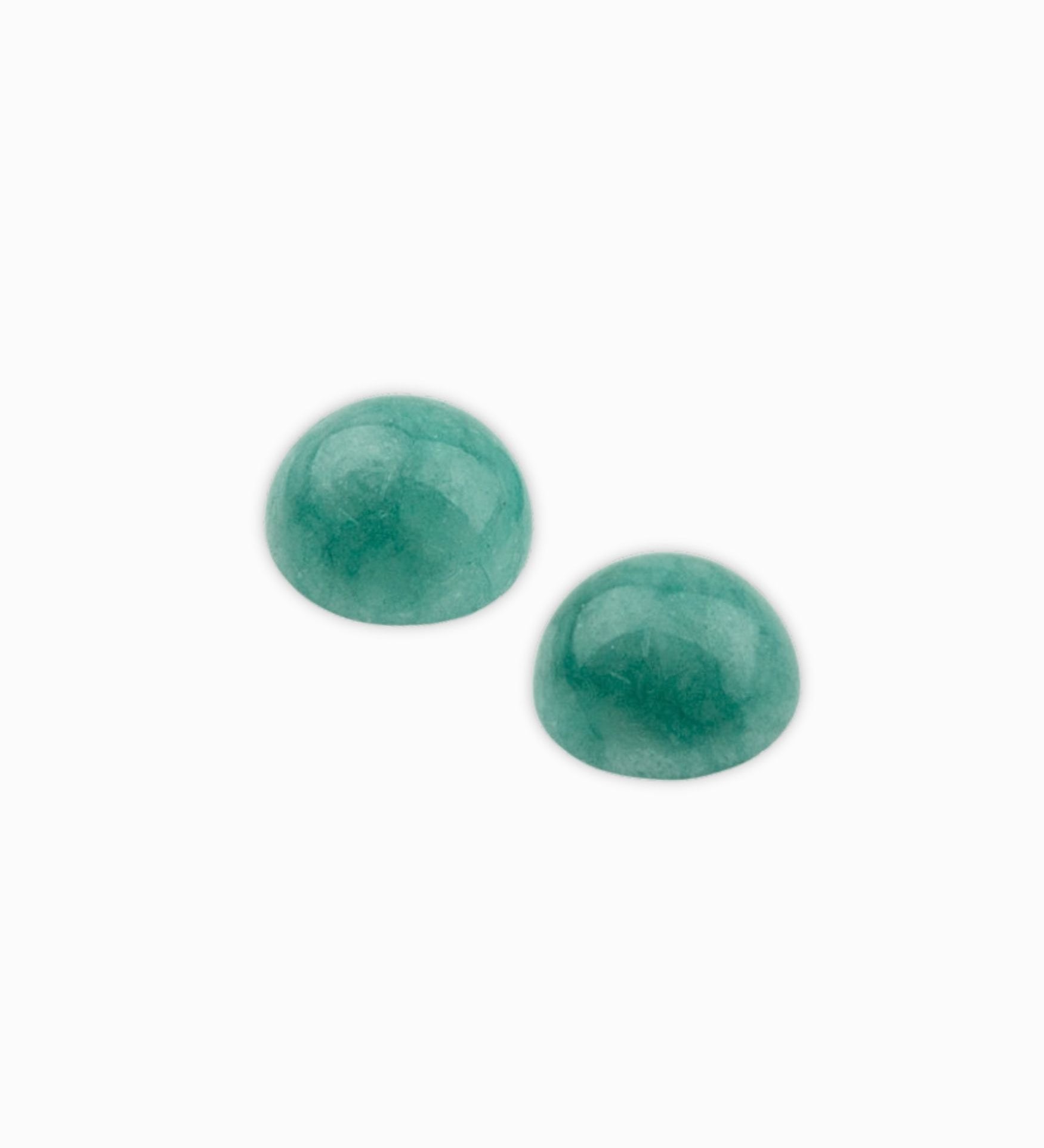 Cabochons 8mm - Agate teintée