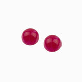 Cabochons 6mm - Agate teintée