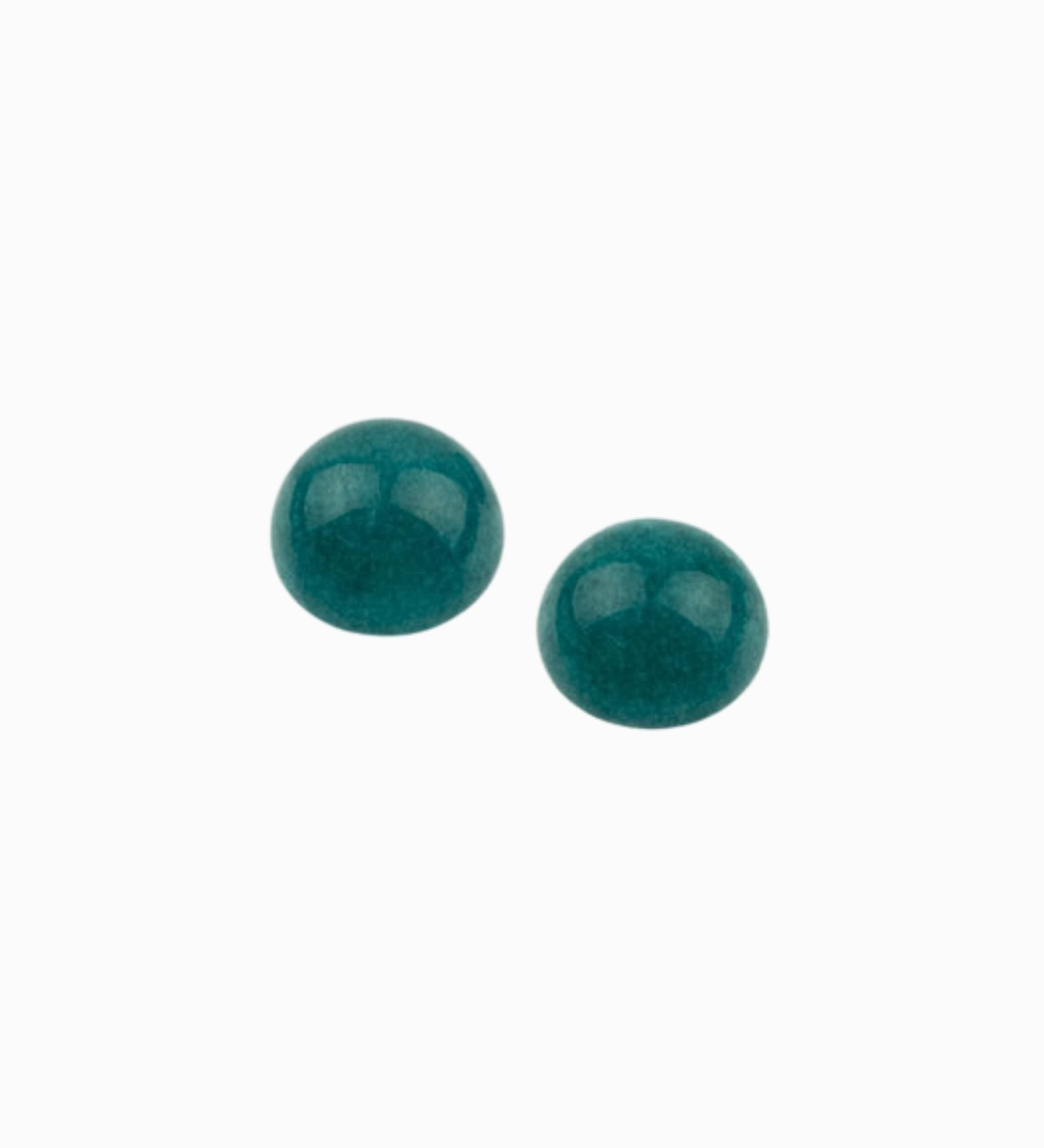 Cabochons 6mm - Agate teintée