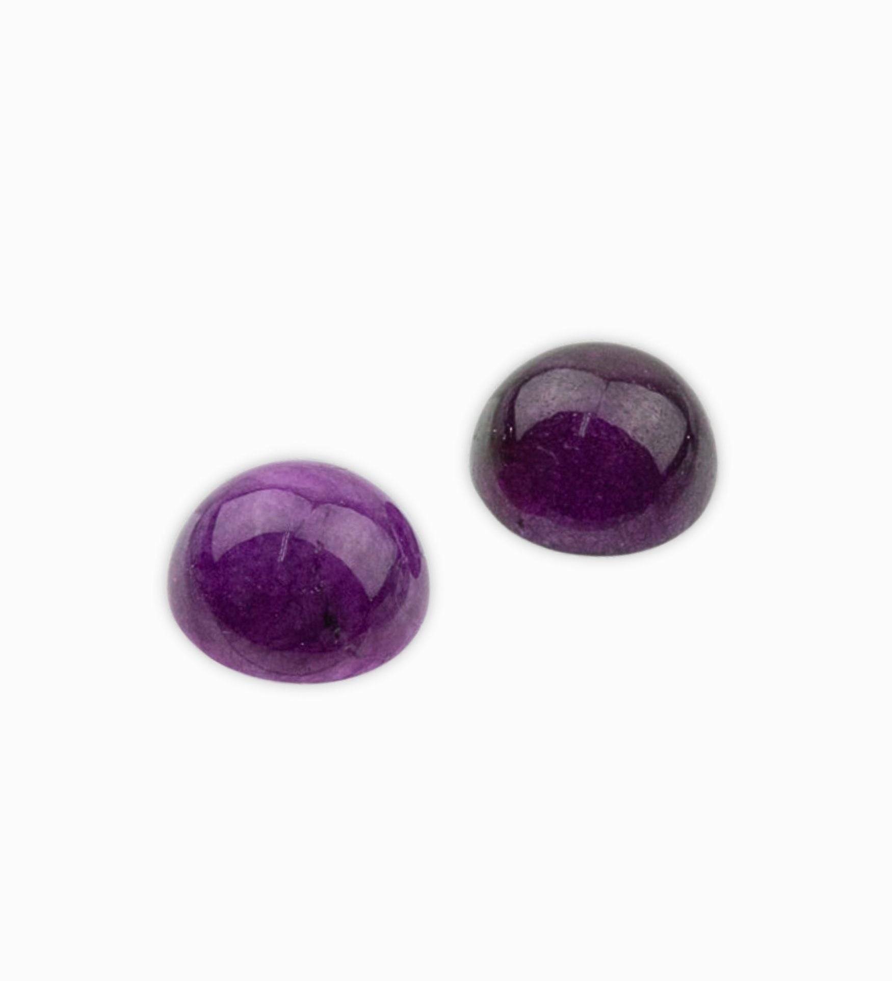 Cabochons 8mm - Agate teintée