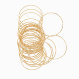 Cercle cisele laiton 30mm