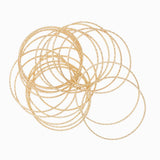 Cercle cisele laiton 40mm