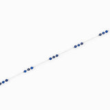 Chaîne palet facetté 4x2.50mm - Lapis Lazuli