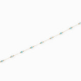 Chaîne cube facetté 4mm