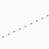 Chaîne cube facetté 4mm