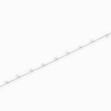 Chaîne forçat zirconium 1.40x1.80mm - Crystal
