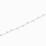 Chaîne forçat zirconium 1.40x1.80mm - Rose
