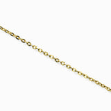 Chaîne forçat striée 2.40x1.80mm