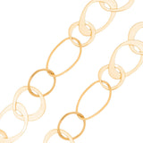 Chaîne ovale alternée 25x16mm