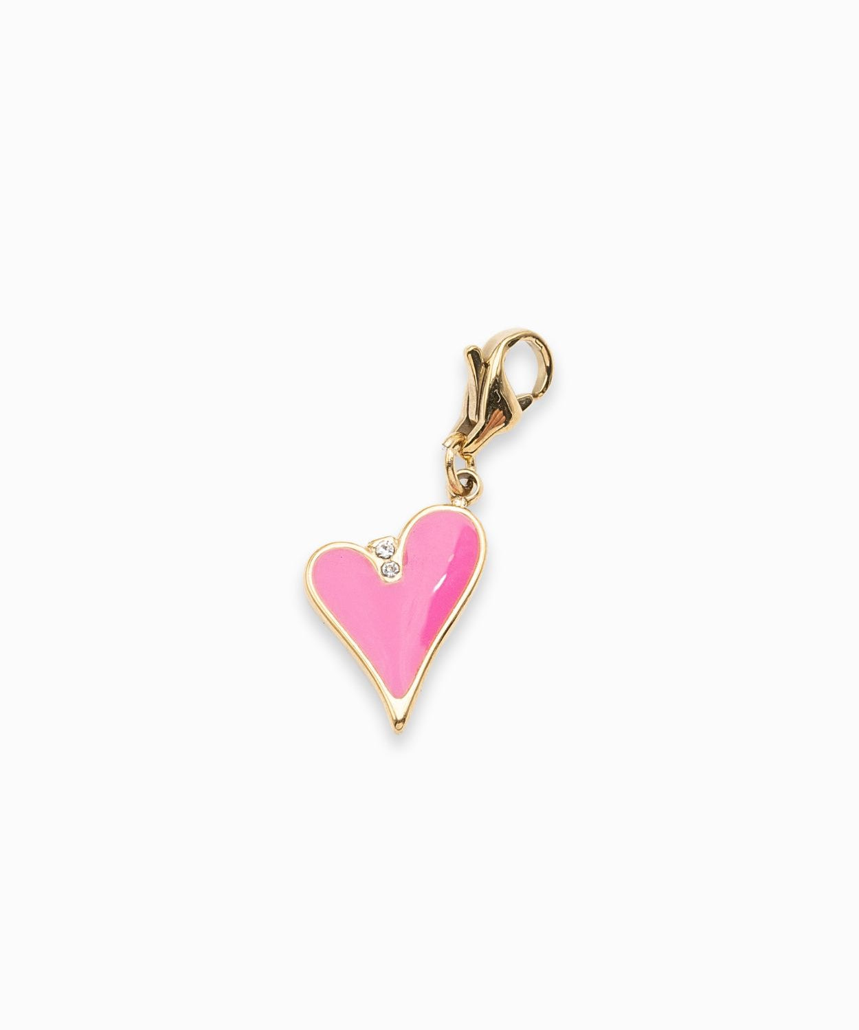 Charms coeur - Rosalie 17x11mm