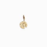 Charms marguerite strass 14x14mm