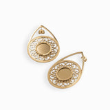 Clous d'oreilles mandala 12mm