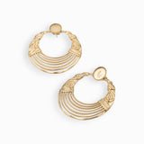Clous d'oreilles ovale SpiraLUX 10x8mm