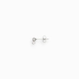 Clous boucle d'oreilles 4mm