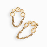 Clous d'oreilles Anya 6mm et 4mm