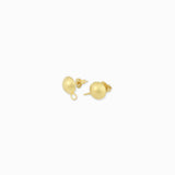 Clous d'oreilles demi-boule 10mm