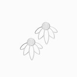 Clous d'oreilles fleur ajourée 8mm