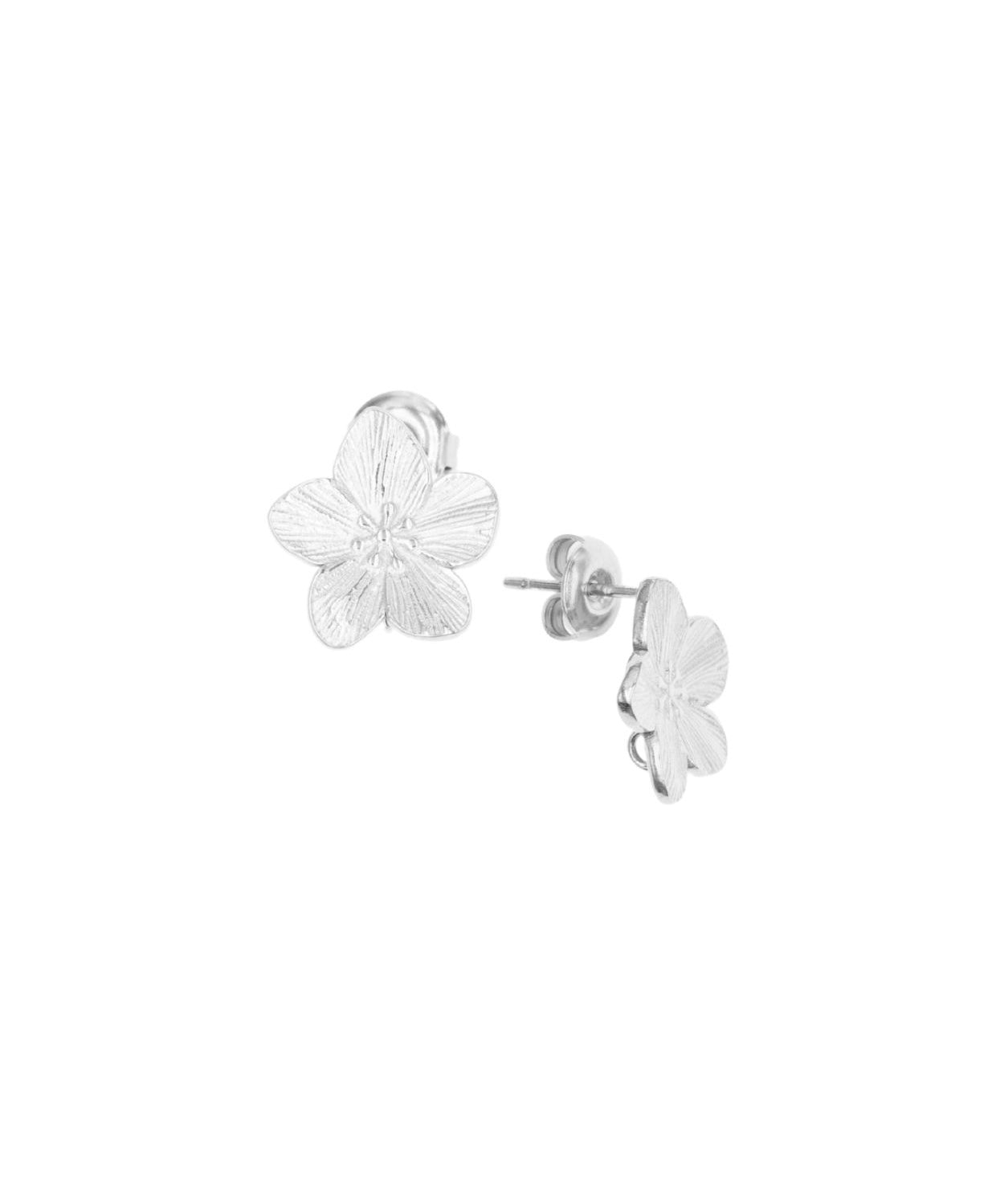 Clous d'oreilles fleurs 13mm