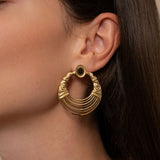 Clous d'oreilles ovale SpiraLUX 10x8mm