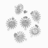 Clous d'oreilles soleils 20mm