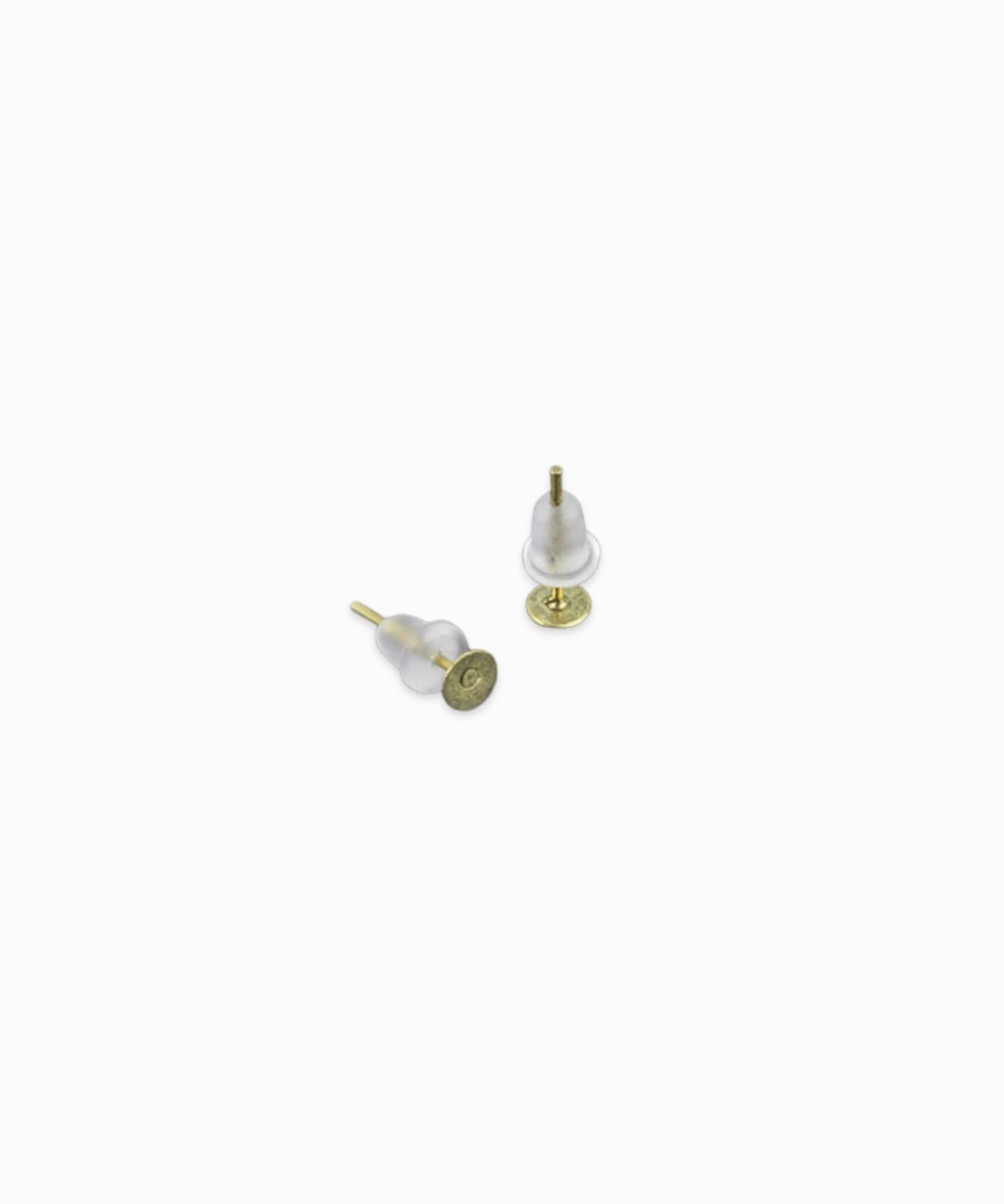 Clous d'oreilles supports à coller 4mm